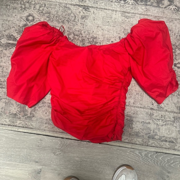 Revolve Petersyn Elegant Red Women's Top - Picture 2 of 7